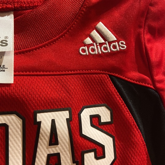 BUNDLE DISCOUNTS! 12 mo Adidas 33 sports jersey with cotton sleeves - Picture 8 of 11